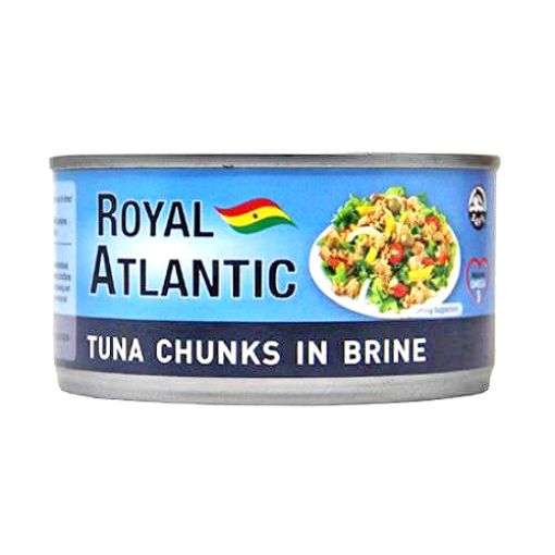 Picture of Royal Atlantic Tuna Chunks in Brine 160g