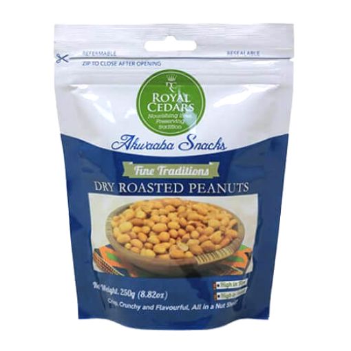 Picture of Royal Cedars Dry Roasted Peanuts 250g