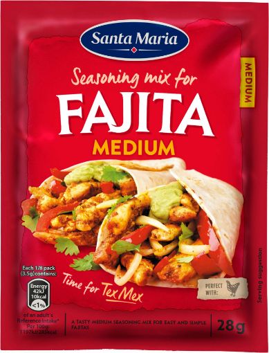 Picture of Santa Maria Fajita Seasoning Mix Medium 28g