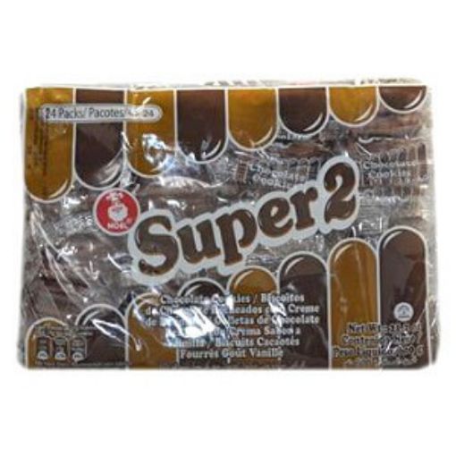 Picture of Super2 Chocolate Biscuit 24s 600g