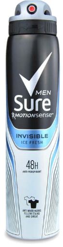 Picture of Sure Men Invisible Ice Deo Spray 250ml