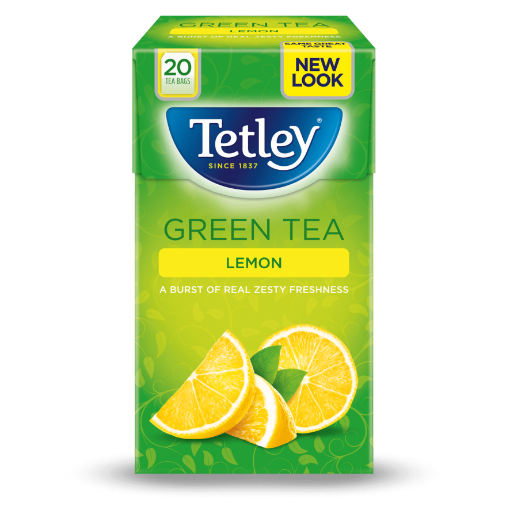 Picture of Tetley Tea Green Lemon 20's