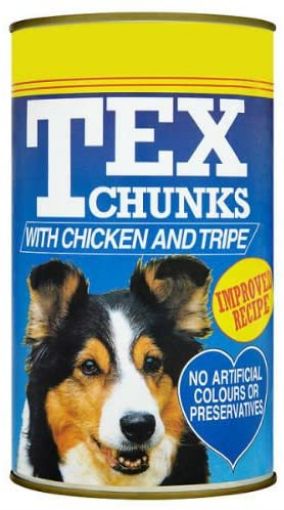 Picture of Tex Dog Food Chunk Chicken & Tripe 1.23kg