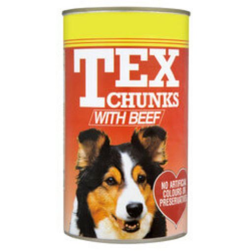 Picture of Tex Dog Food Chunk Beef 1.23kg