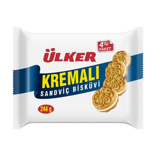 Picture of Ulker Kremali Sand.Bisc+Cream (61gx4)