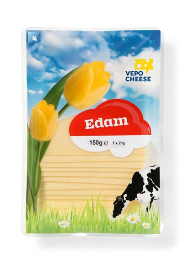 Picture of Vepo Edam Cheese Slices 150g