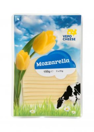 Picture of Vepo Mozzarella Slices Cheese 150g