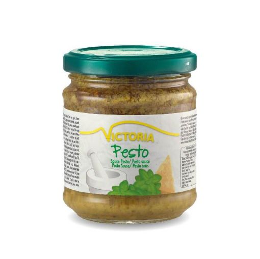 Picture of Victoria Pesto Sauce Glass Jar 190g