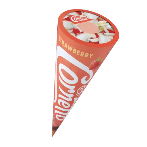 Picture of Walls Cornetto Strawberry Ice Cream  120ml