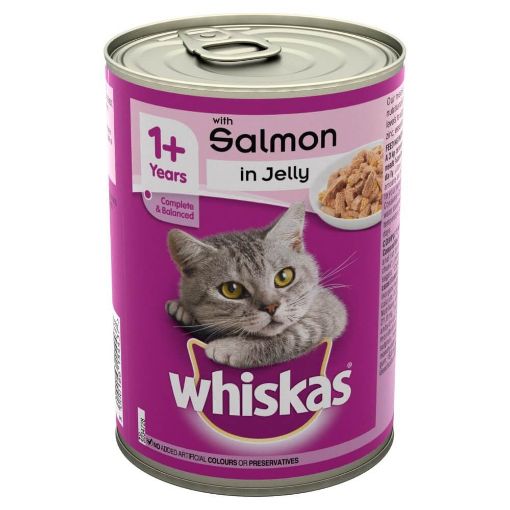 Picture of Whiskas Salmon Jelly 390g