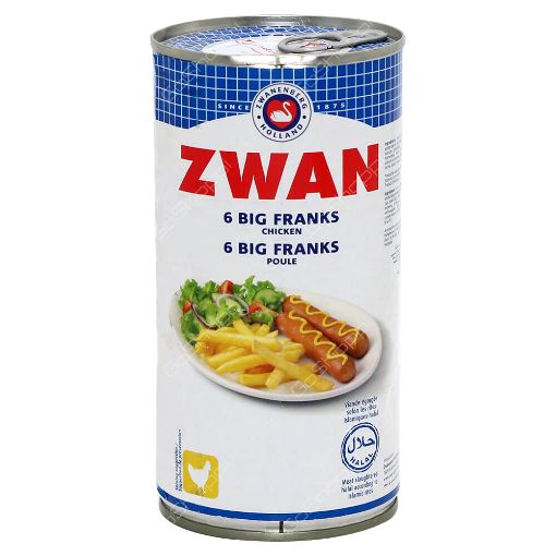 Picture of Zwan 6 Big Franks Sausage 560g