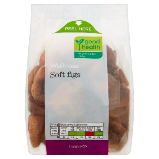 Picture of Waitrose Good Health Soft Figs 510g