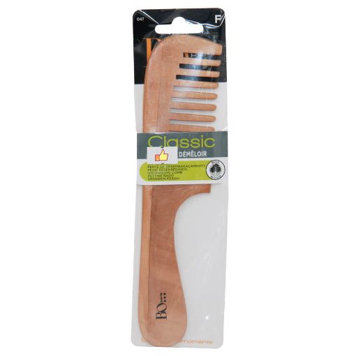 Picture of Bo Paris Bo500047 Untangling Comb Wood Handle