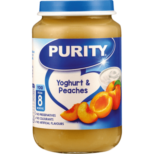 Picture of Purity Yoghurt & Peaches 200ml