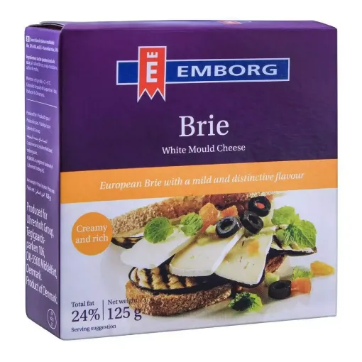Picture of Emborg Brie Danish Plastup 125g