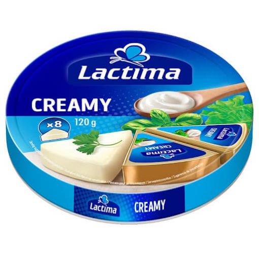 Picture of Lactima Cheese Portions Creamy 120g