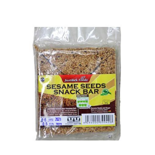 Picture of Justibek Sesame Seeds Snack Bar 80g