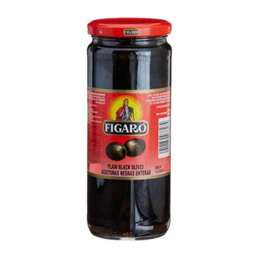 Picture of Figaro Plain Black Olives 340g