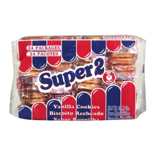Picture of Super2 Vanilla Biscuit 24s 600g