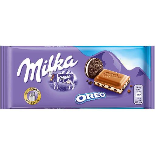 Picture of Milka Oreo Chocolate 100g