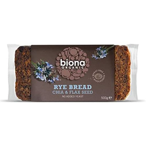 Picture of Biona Organic Rye Chia & Flaxseeds 500g