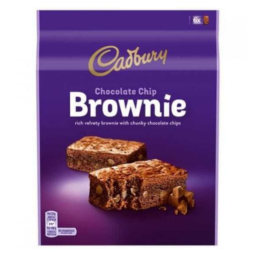 Picture of Cadbury Chocolate Chips Brownie 150g