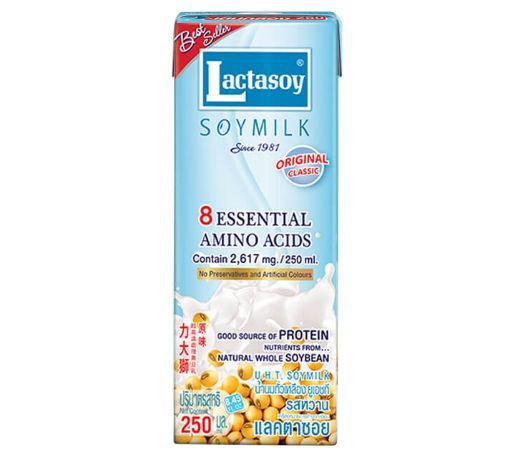 Picture of Lactasoy Plain Soya Milk 250ml