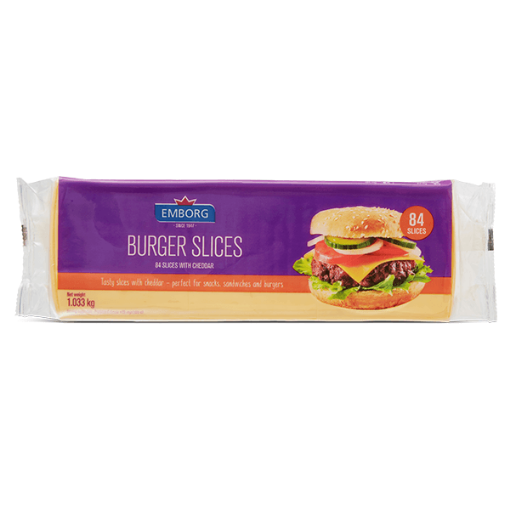 Picture of Emborg Burger Slices 84s 1.033kg