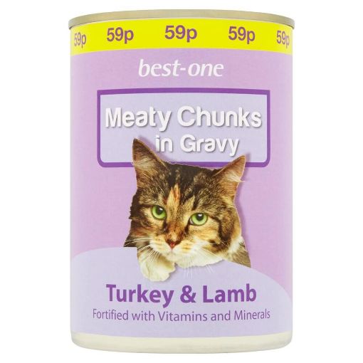 Picture of Best-One Cat Food Turkey&Lamb In Gravy 400g