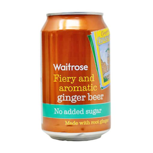 Picture of Waitrose Fiery Ginger Beer No Added Sugar 330ml