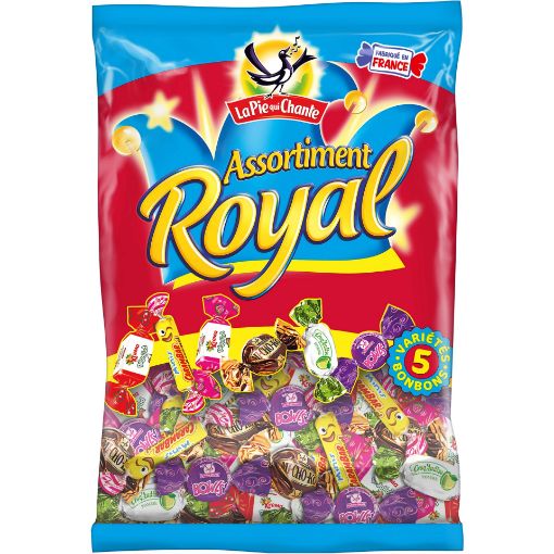 Picture of La Pie Qui Chante Assort. Royal Candies 350g