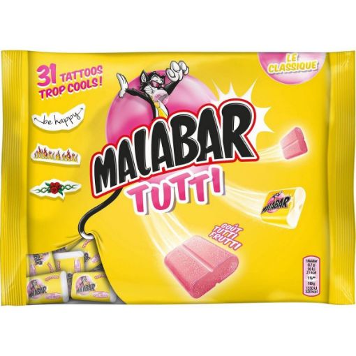 Picture of Malabar Tutti Bubblegum 214g