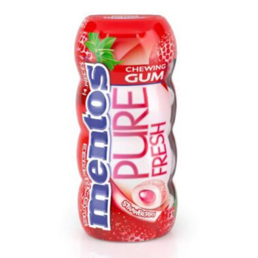 Picture of Mentos Pure Fresh Strawberry S.Free (18s) 31.5g