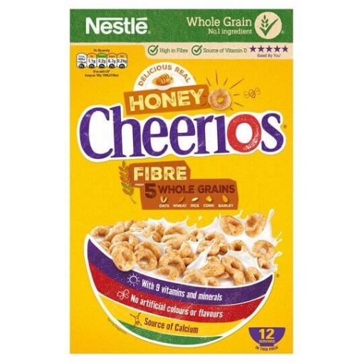 Picture of Nestle Honey Cheerios 375g