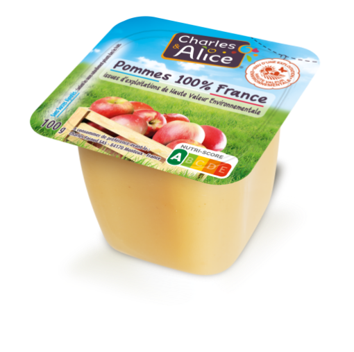 Picture of Charles & Alices Apple Apricot Compote 100g