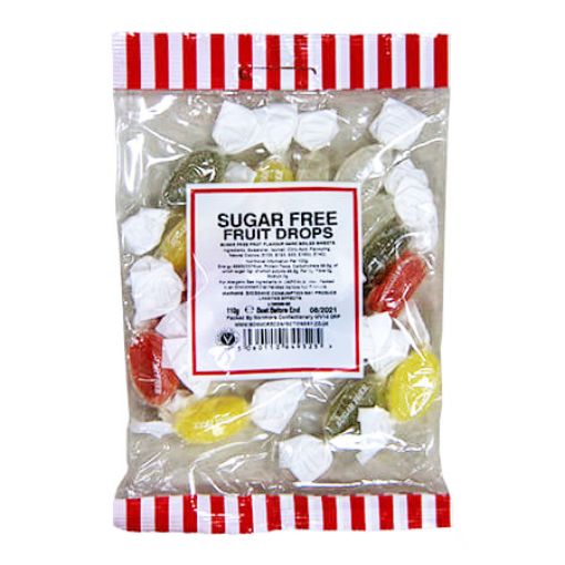 Picture of Sugar Free Fruit Drops Toffee 110g