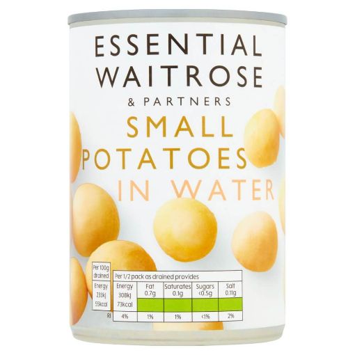 Picture of Waitrose Essential Small Potatoes In Water 400g