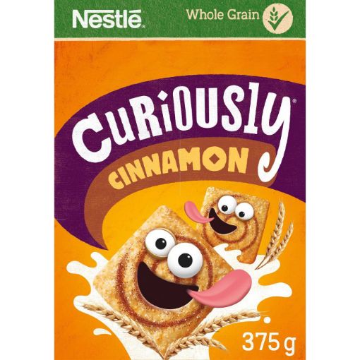 Picture of Nestle Curiously Cinnamon Cereal 375g
