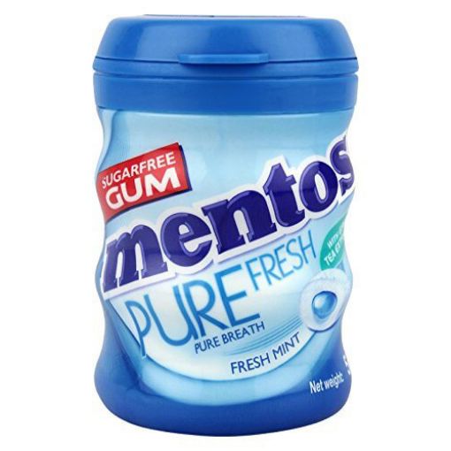 Picture of Mentos Gum Pure Fresh Mint Bottle 35s
