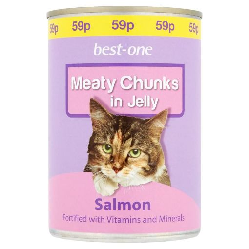 Picture of Best-One Cat Food Salmon Jelly 400g