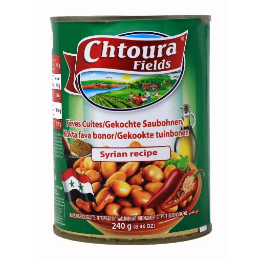 Picture of Chtoura Garden Cooked Fava Beans Syrian 400g