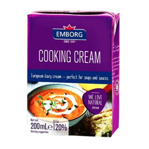 Picture of Emborg Cooking Cream 20% Fat 200ml