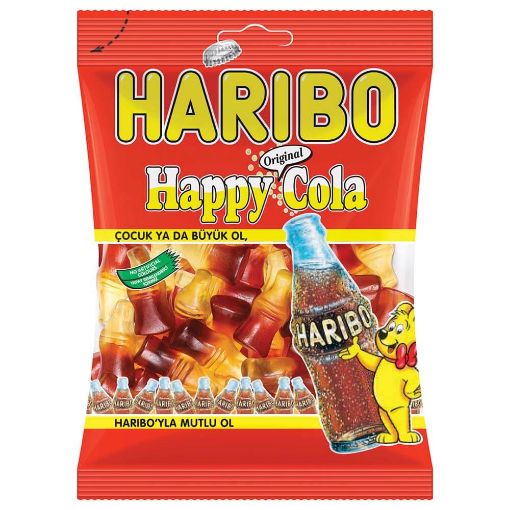 Picture of Haribo Happy Cola Bottles 160g