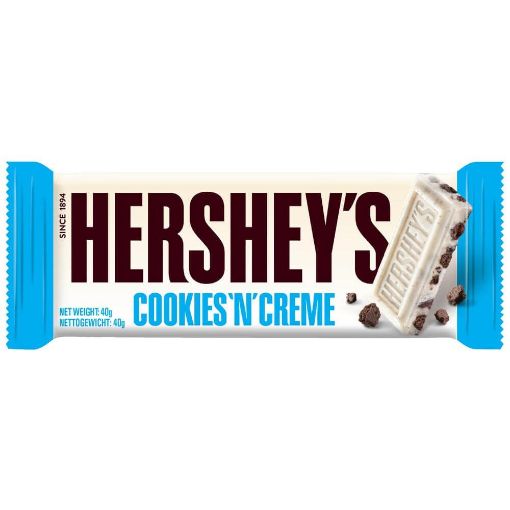 Picture of Hersheys Cookies & Cream Bar 40g
