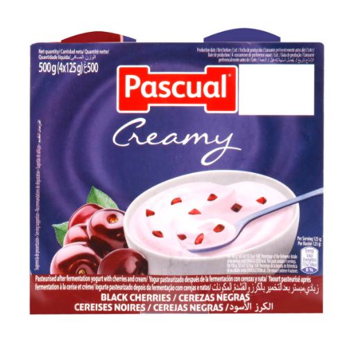 Picture of Pascual Thick Creamy Yogurt Cherry 125g X 4