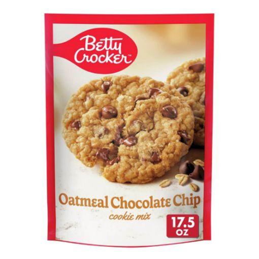 Picture of Betty Crocker Oatmeal Chocolate Chip Cookie Mix 17.5oz