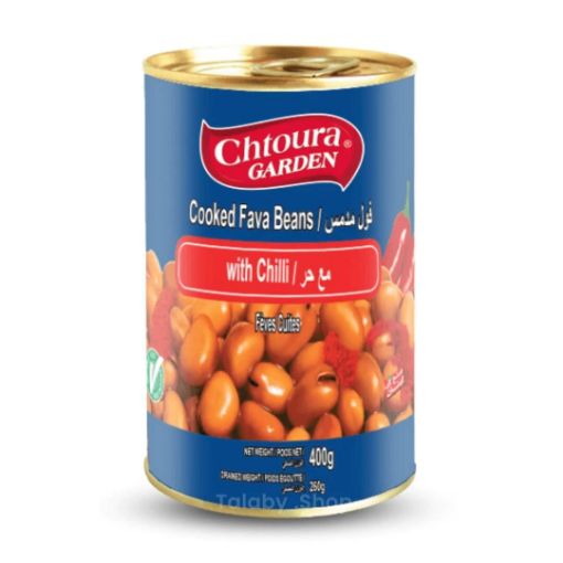 Picture of Chtoura Garden Cooked Fava Beans With Chilli 400g