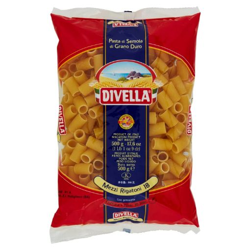 Picture of Divella (18) Mezzi Rigatoni 500g