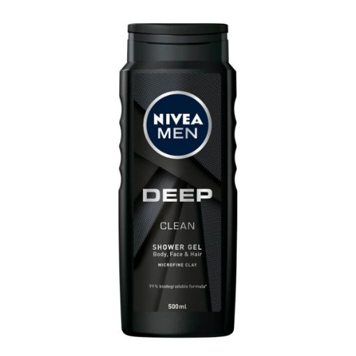 Picture of Nivea Shower Gel Deep Clean 500ml