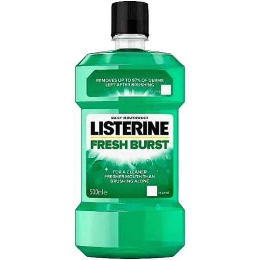 Picture of Listerine Mouthwash Freshburst (UK) 500ml.